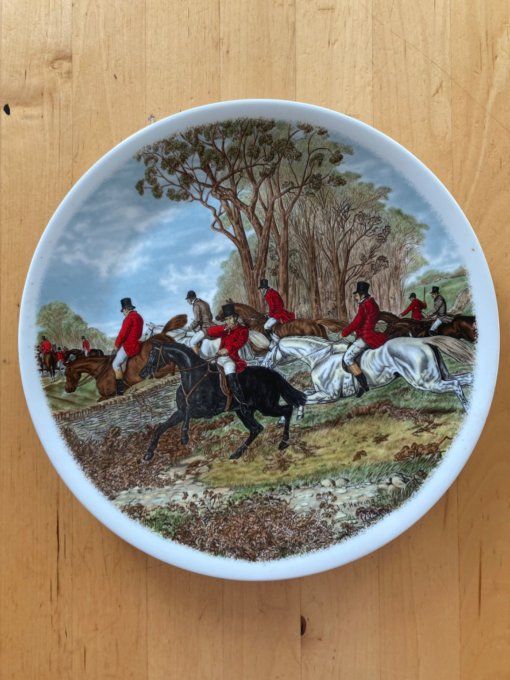 Assiette décorative The fameuse Hunting Scène JF Herning S’en