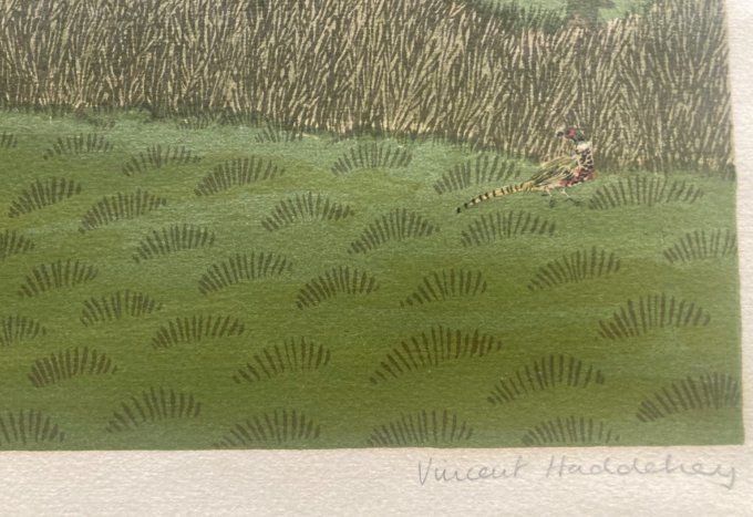 Vincent Haddelsey. Scène de chasse