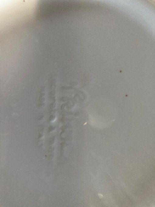 La Primula : 2 assiettes italienne a décors de lapin et canard