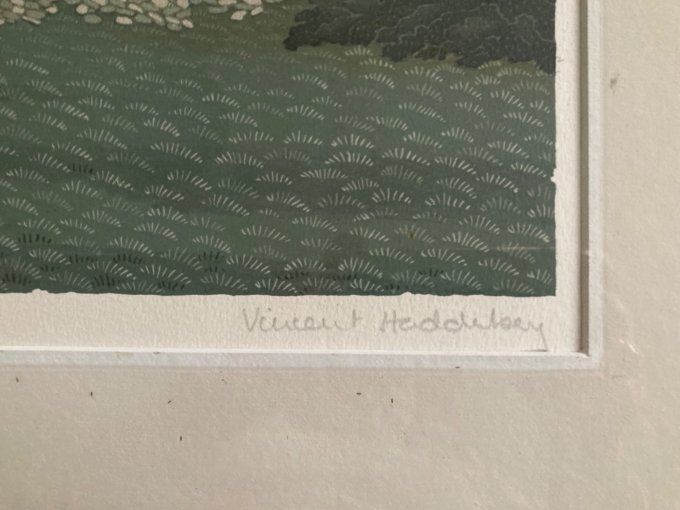 Vincent Haddelsey. Scène de chasse à courre.