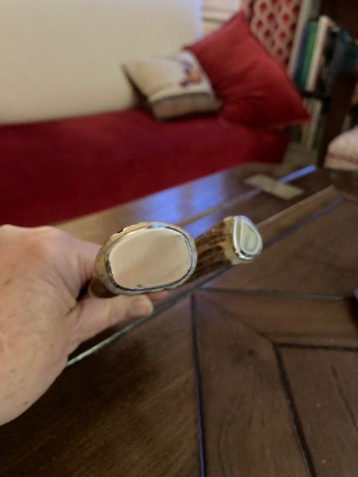 Couteaux à beurre manche en bois de chevreuil