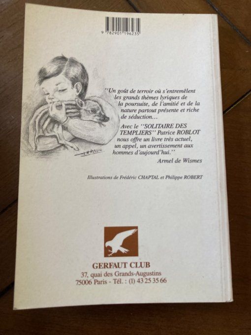 Le solitaire des templiers de Patrice Roblo
