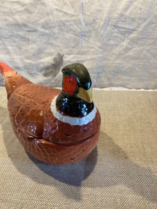 Terrine faisan en barbotine de Michel Caugant. 