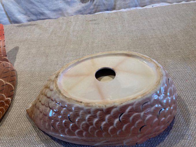 Terrine faisan en barbotine de Michel Caugant. 