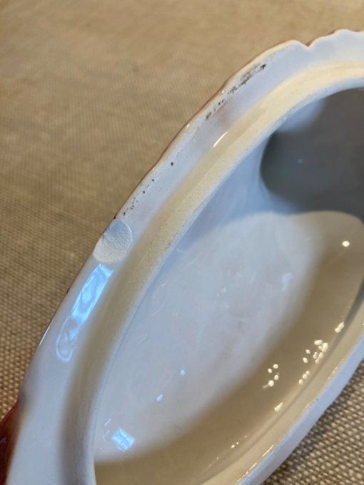 Terrine faisan en barbotine de Michel Caugant. 