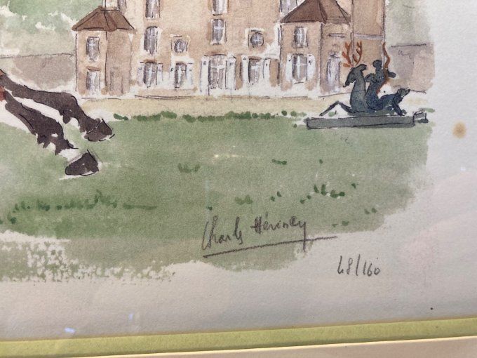 Charles Herissey: Chasseur à courre