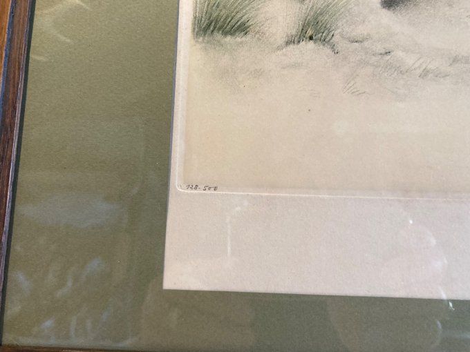 Leon Danchin :Chien et lievre