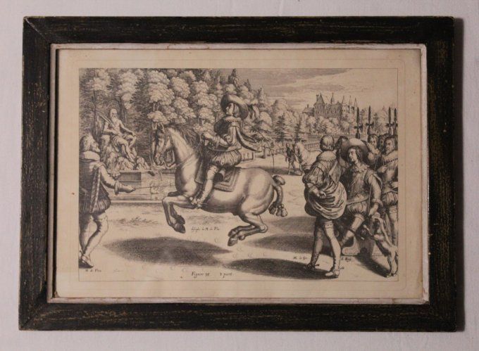 Gravure Equestre 