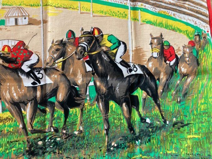 Torchon courses hippiques