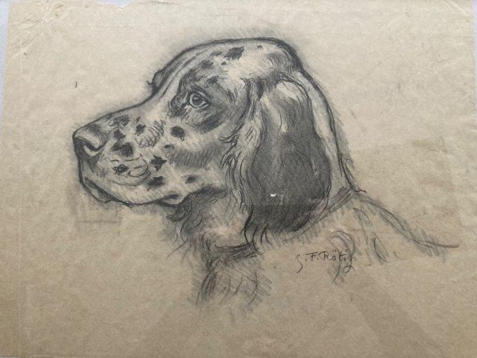 Georges Frédéric Rotig : dessin préparatoire