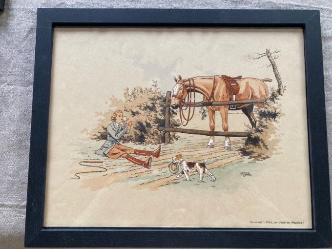 Etienne Le Rallic gravure humoristique.