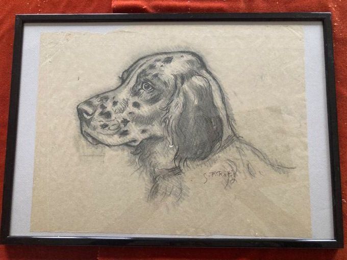 Georges Frédéric Rotig : dessin préparatoire