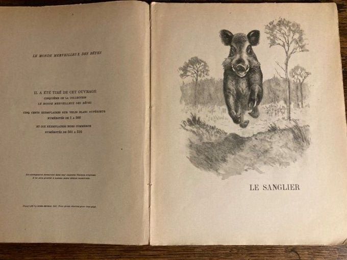 Le monde merveilleux des bêtes : Animaux de Vénerie