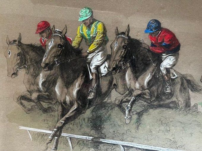 Eugène Pechaubes. Le saut d obstacle.