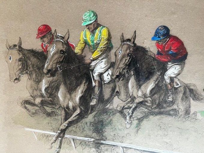 Eugène Pechaubes. Le saut d obstacle.